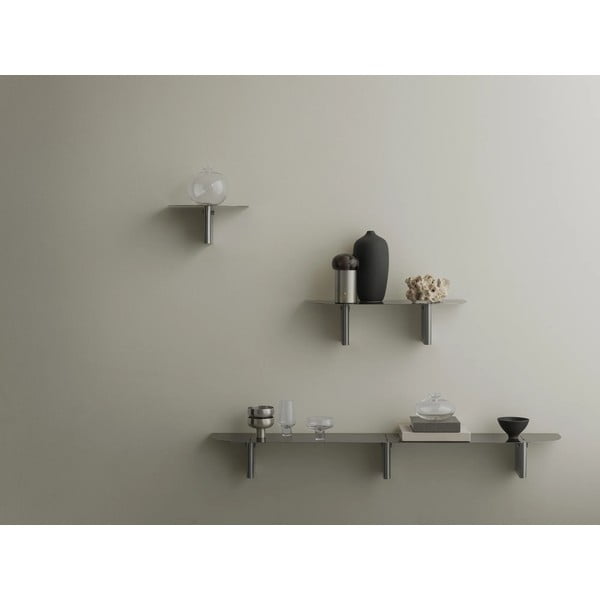 Polica od nehrđajućeg čelika u mat srebrnoj boji 30 cm Oru – Blomus-image-4