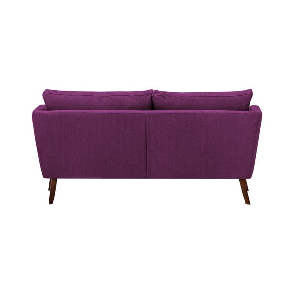 Ljubičasti trosjed Mazzini Sofas Elena, sa ležaljkom na lijevom uglu-image-3