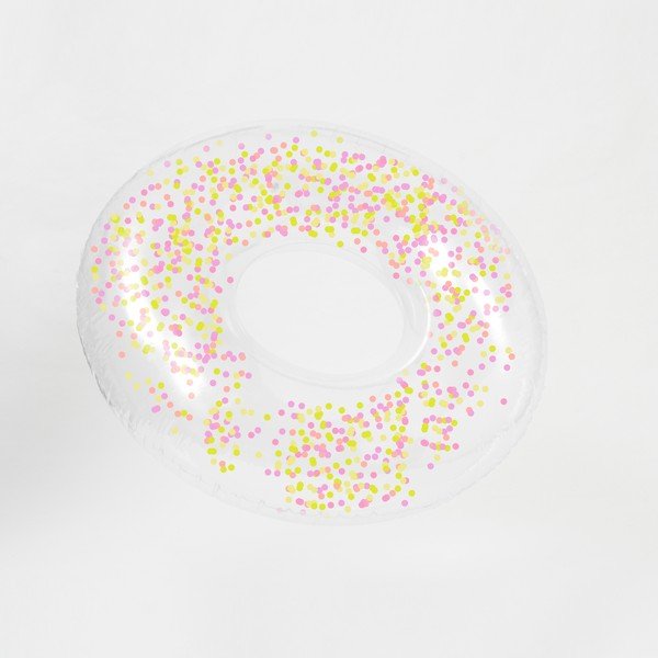 Prsten na napuhavanje Sunnylife Confetti, ø 110 cm