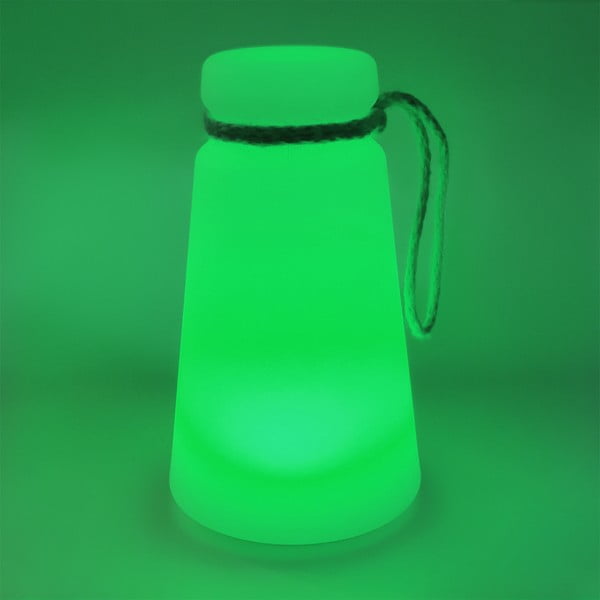 Bijela/smeđa LED stolna lampa (visina 20 cm) Bruno – Fischer & Honsel-image-3