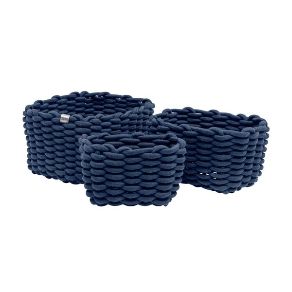 Tekstilne košare u setu 3 kom 30x25x19 cm Tom Tailor – Wenko