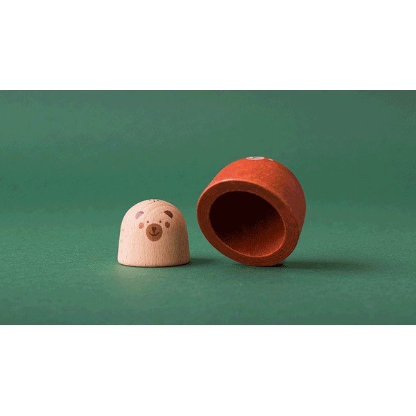 Set od 10 drvenih figura Londji Drvena šuma-image-1