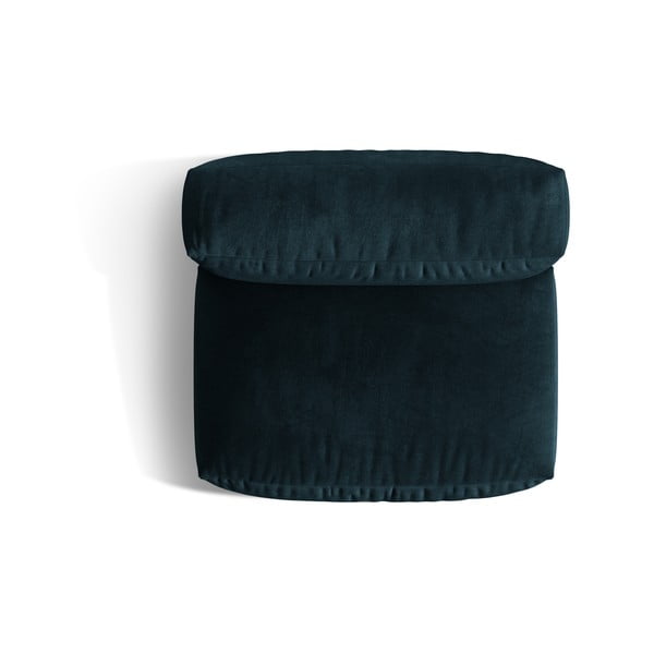 Tamno plava baršunasti modularna sjedeća garnitura (srednji modul ) Martina – Micadoni -image-3