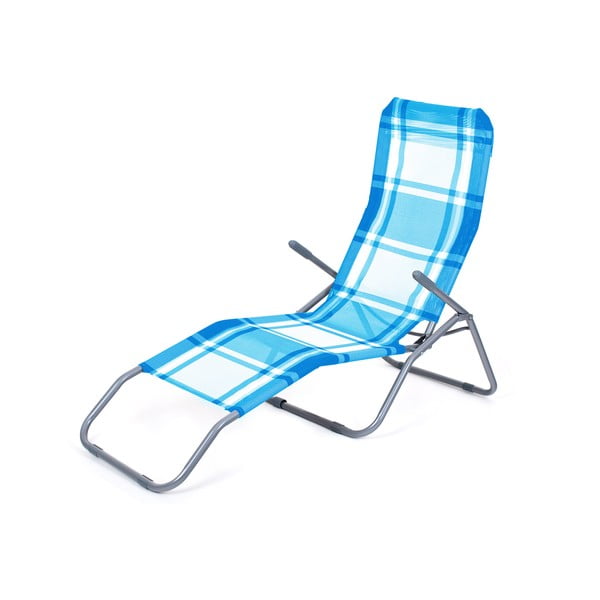 Ljetna ležaljka za plažu, plava kocka