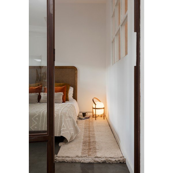 Ciglasta/bež pamučna staza 80x230 cm Duetto Toffee – Lorena Canals-image-4