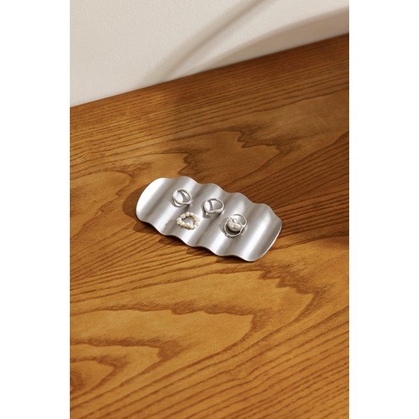 Posuda za sapun od nehrđajućeg čelika u srebrnoj boji Olbi – noo.ma-image-2