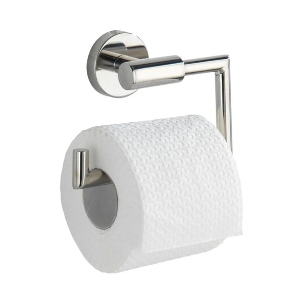 Zidni držač toaletnog papira od nehrđajućeg čelika u sjajno srebrnoj boji Bosio – Wenko-image-2