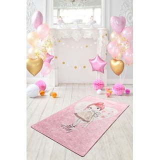 Rozi dječji protuklizni tepih Conceptum Hypnose Pretty, 140 x 190 cm