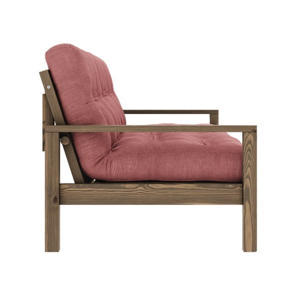 Ružičasta sklopiva sofa 205 cm Knob – Karup Design-image-4