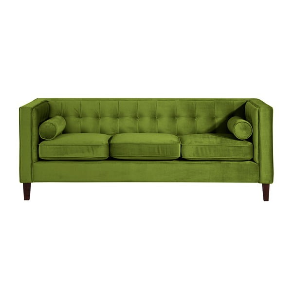 Maslinasto zelena sofa Max Winzer Jeronimo, 215 cm