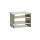 Zeleni/krem noćni ormarić s policama Inari – Teulat