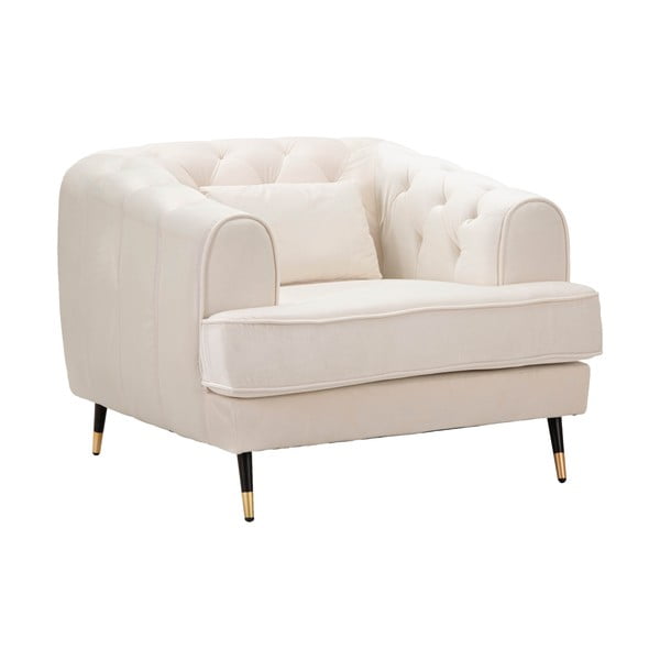 Krem fotelja Praga – Mauro Ferretti