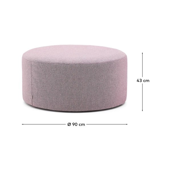 Ljubičasti tabure Kaeli – Kave Home-image-4