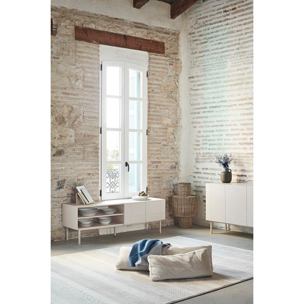 Sivo-bijela komoda Teulat Linea-image-4