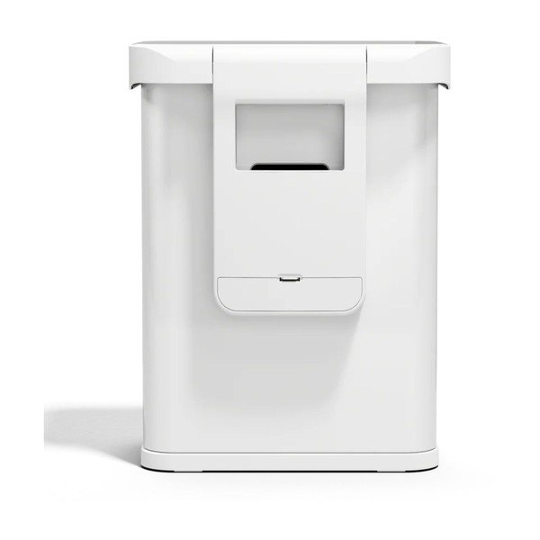 Mat bijela beskontaktna željezna kanta za smeće 58 l Sensor – simplehuman-image-3