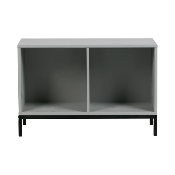 Siva modularna biblioteka od masivnog bora 81x41 cm Vt – vtwonen-image-3