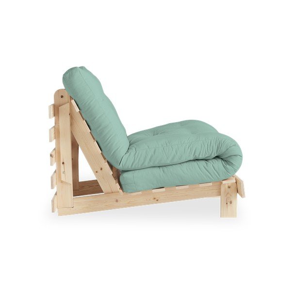 Promjenjiva fotelja Karup Design Roots Raw/Mint Zelena-image-3