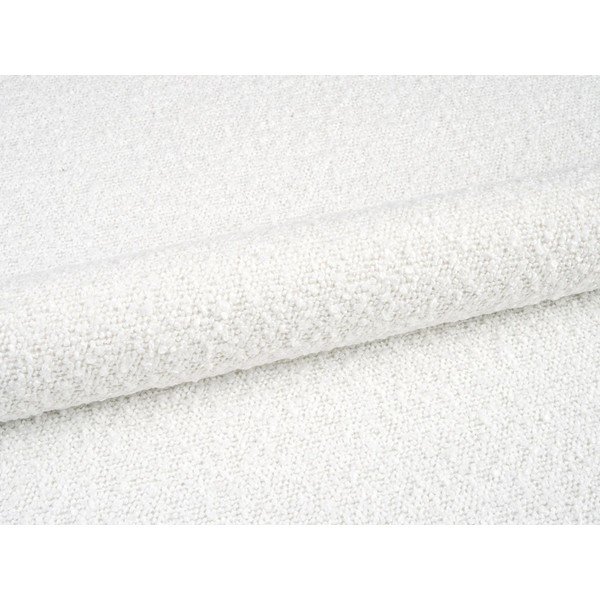 Bijela kutna garnitura od bouclé tkanine (u obliku slova "U") Molino – Micadoni -image-3