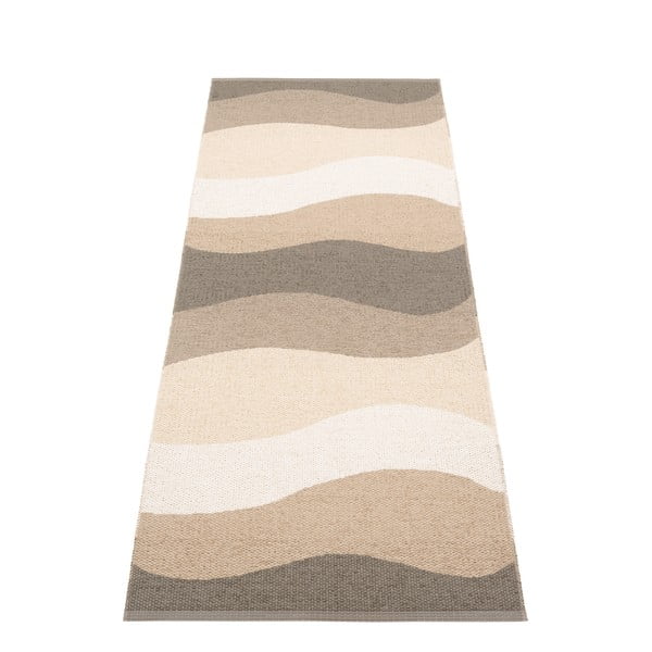 Smeđa/bež unutarnja i vanjska staza 70x200 cm Urvi Earth – Pappelina