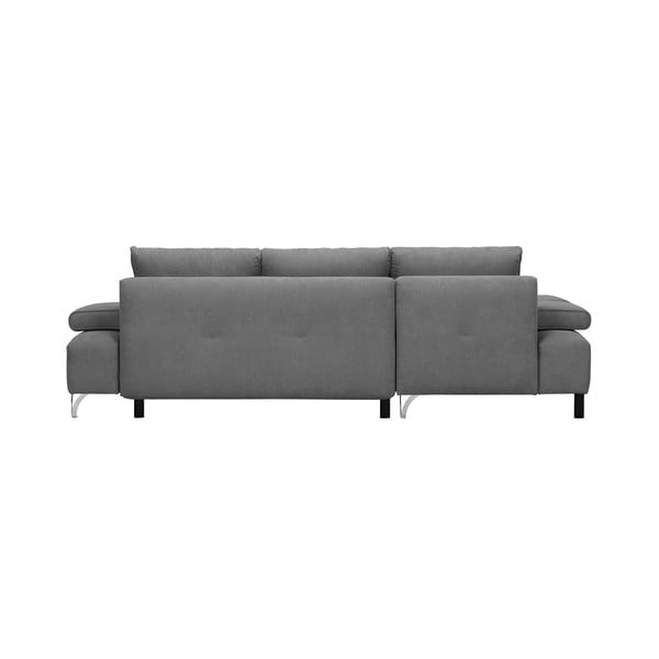 Svijetlosivi kutni kauč na razvlačenje Windsor & Co Sofas Virgo, desni kut-image-2