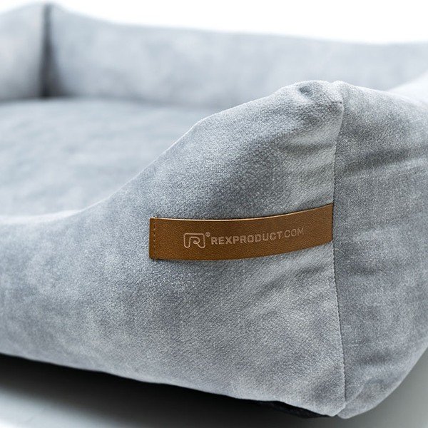 Svijetlo sivi krevet za pse 85x105 cm SoftBED Eco XL – Rexproduct-image-2