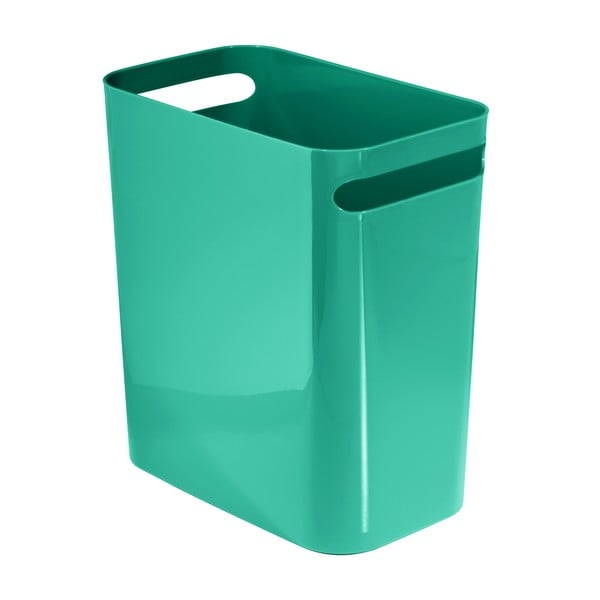 Zelena košarica za smeće Idesigna Una, 13,9 l