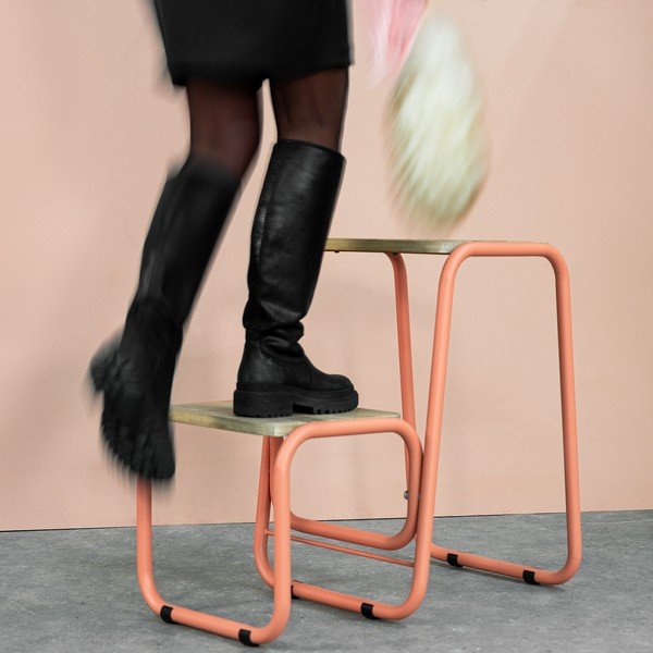 Metalna ljestve 63 cm Step-By-Step – Spinder Design-image-1