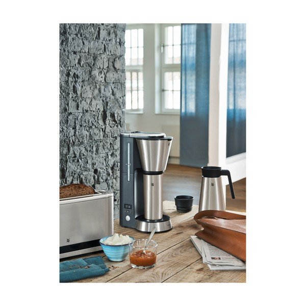 Aparat za filter kavu od nehrđajućeg čelika srebrene boje WMF Aroma KITCHENMINI-image-2
