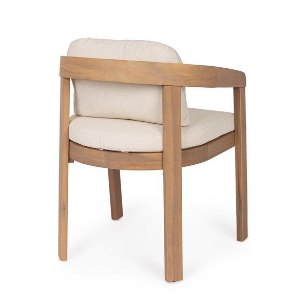 Vrtna stolica od masivnog drveta u prirodnoj boji Pablo – Bizzotto-image-4