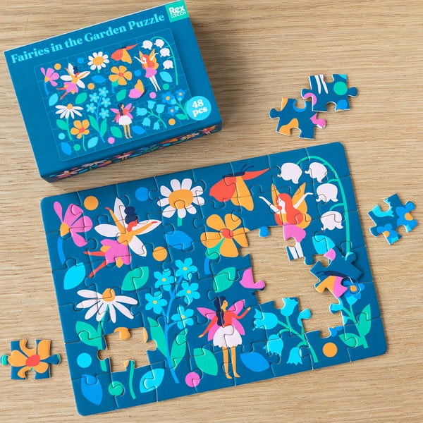 Puzzle (broj komada 48 kom) Fairies in the Garden – Rex London-image-1