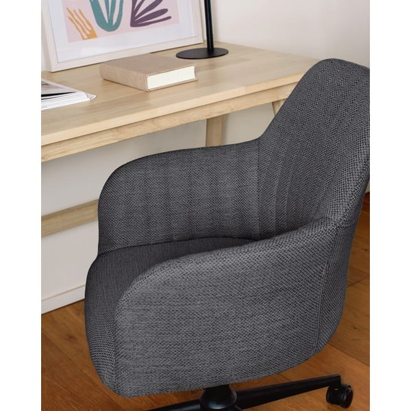 Tamno siva uredska stolica Kave Home Madina-image-2