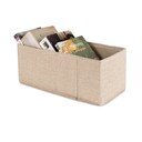 Bež tekstilna kutija za pohranu 28x12x12 cm Sandy – Compactor