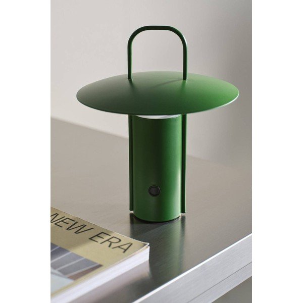 Zelena metalna LED stolna lampa s mogućnosti zatamnjivanja (visina 24 cm) Venna – Jotex-image-2