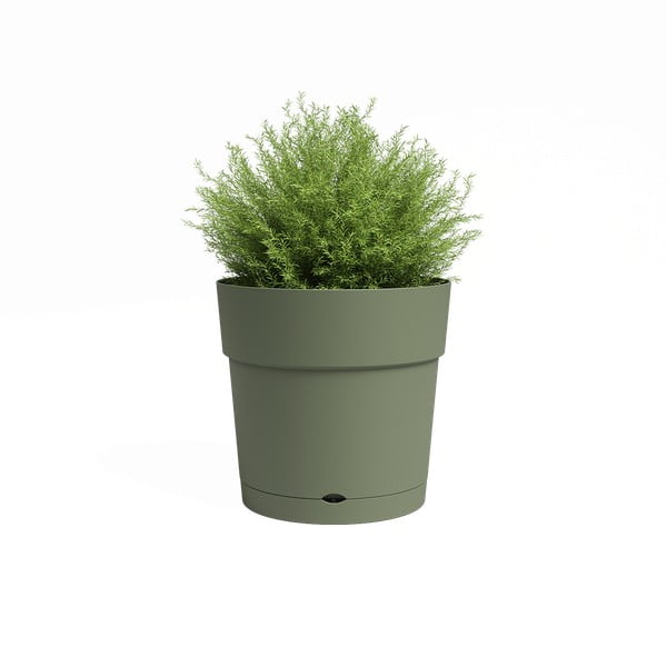 Viseća i zidna/samozaljevajući posuda za cvijeće od reciklirane plastike ø 19,5 cm Capri – Artevasi-image-1