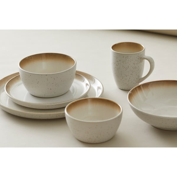 Bež tanjur od kamenine ø 27 cm Gastro Cream – Bitz-image-1