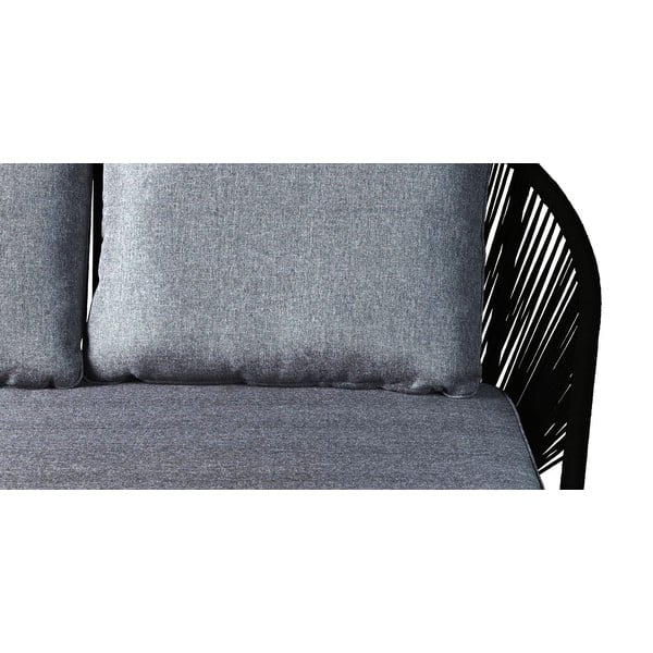 Crni vrtni trosjed Bonami Selection North-image-4