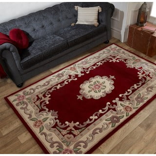 Crveni vuneni tepih ​Flair Rugs Aubusson, 120 x 180 cm