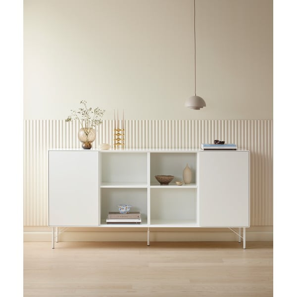 Bijela niska komoda 180x88 cm Edge by Hammel – Hammel Furniture-image-1