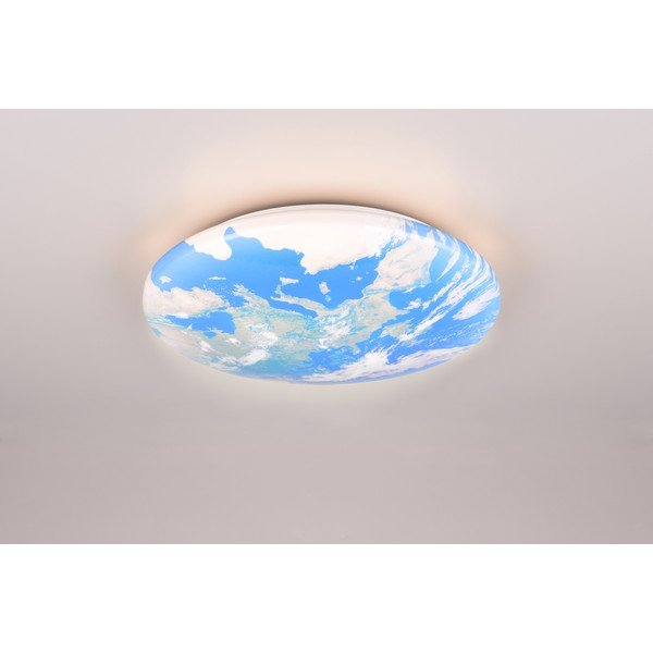 Plava LED dječja stropna svjetiljka ø 37 cm Terra – Reality-image-2