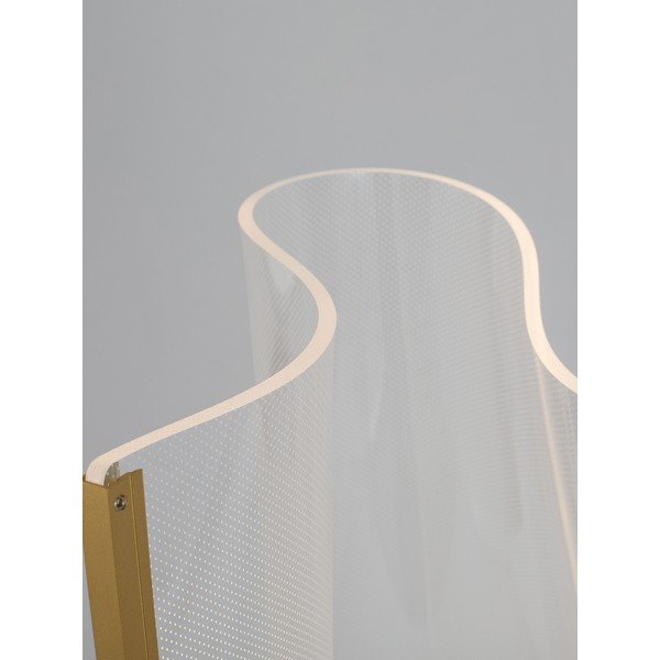 LED stojeća svjetiljka aluminijska u zlatnoj boji sa sjenilom od akrilnog stakla (visina 105 cm) Siderno – Nova Luce-image-3