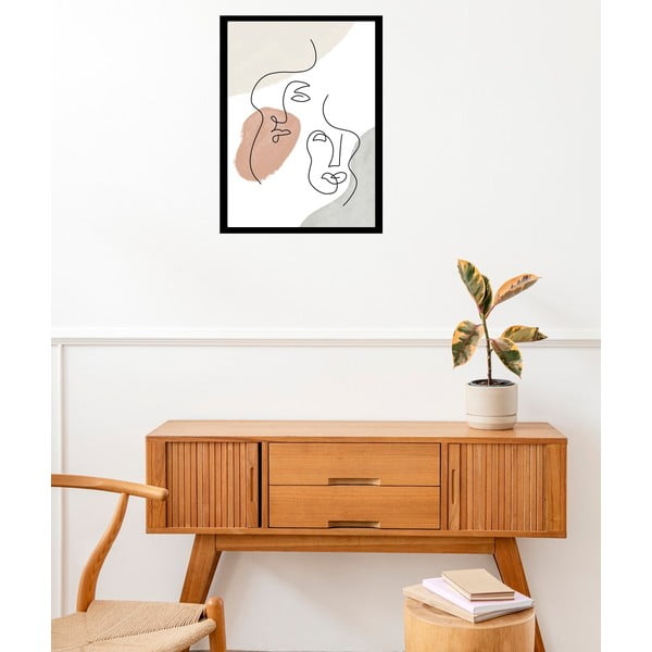 Plakat 29x41 cm Two Faces – Veronika Boulová-image-1