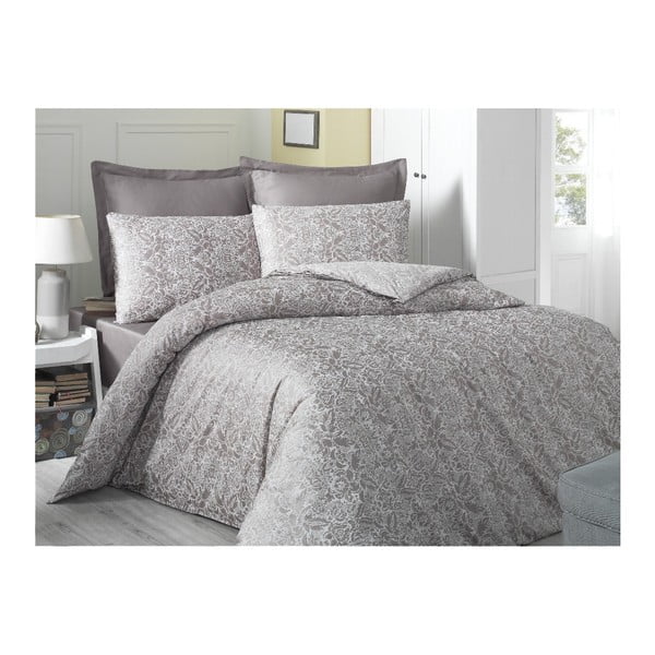 Set pamučne posteljine s plahtama za krevet za jednu osobu Johan, 160 x 220 cm