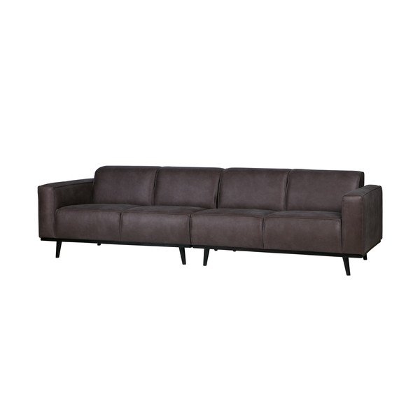 Sivi baršunasti kauč BePureHome Statement, 280 cm-image-3