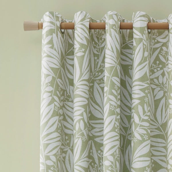 Zelene zavjese u setu 2 kom 168x229 cm Sorrel Leaves – Catherine Lansfield