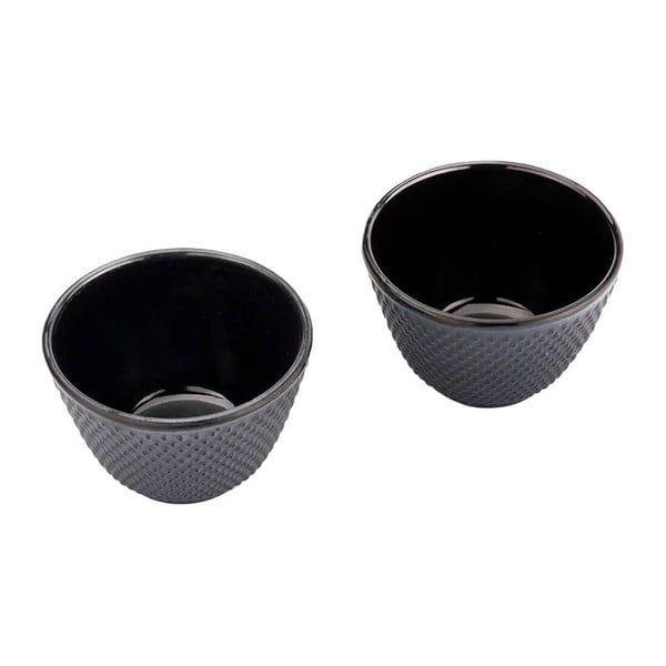 Set od 2 plave šalice za čaj od lijevanog željeza Bredemeijer Xilin, ⌀ 7,8 cm-image-1