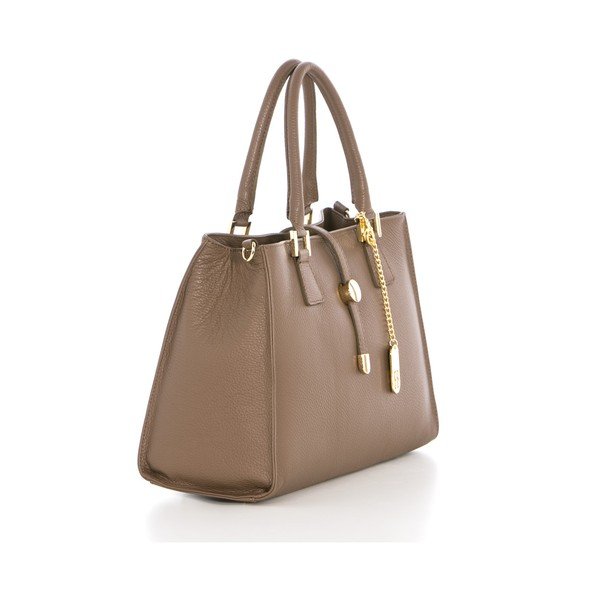 Kožna torbica Dol Taupe-image-1