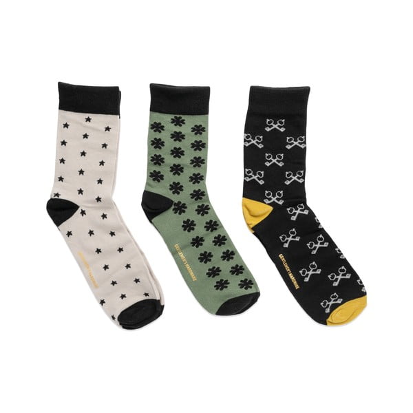 Muška par čarapa 41-45 set od 3 para Lucky – Gentlemen's Hardware-image-1