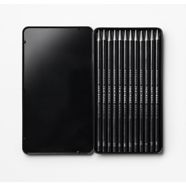 Olovke u setu 12 kom Graphite – Printworks