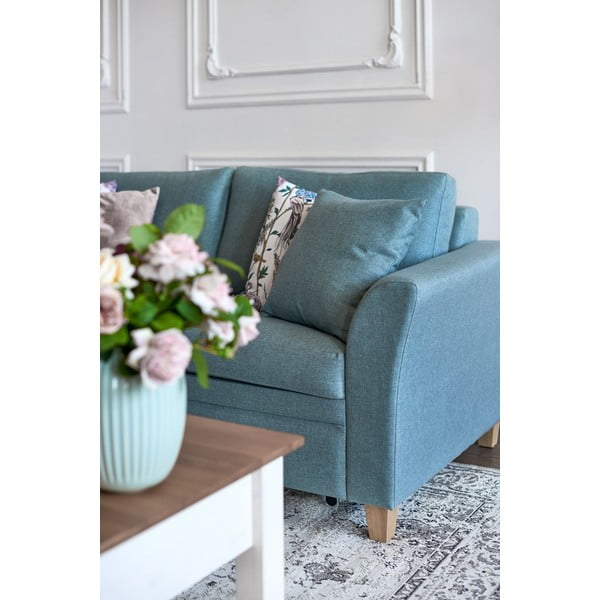 Mint zeleni kauč na razvlačenje Scandic Sonia-image-4