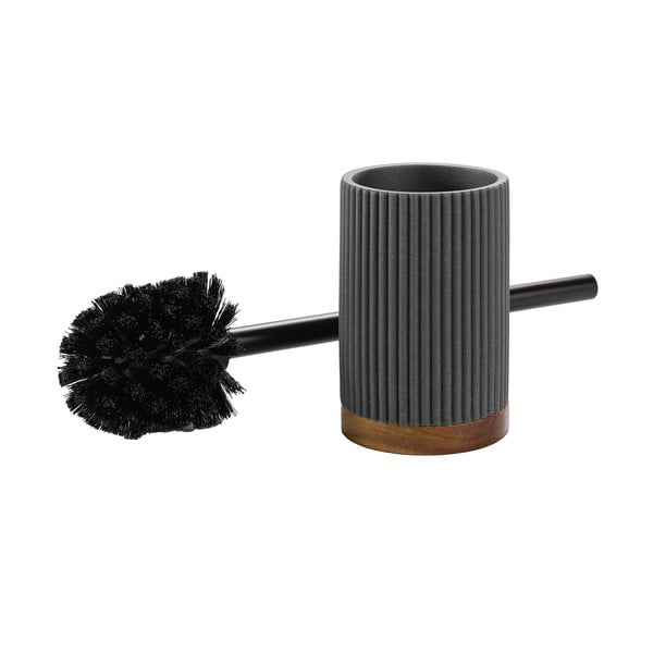 Antracitno siva WC četka od polyresina Niagara – douceur d'intérieur-image-3